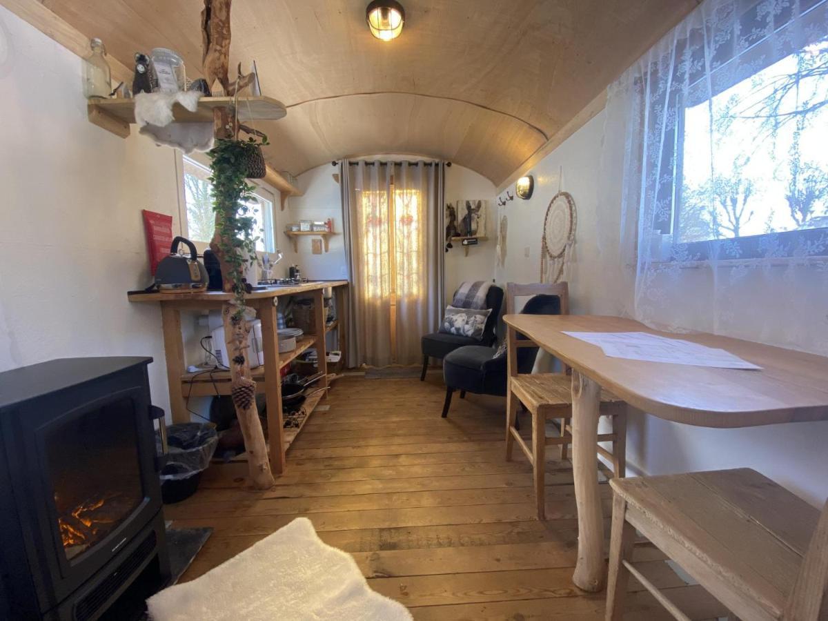Pipowagen Het Oventje Villa Zeeland Exteriör bild